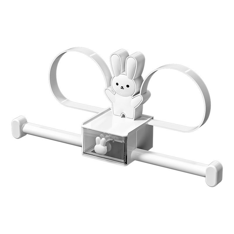 Multifunctional hairband storage rack for bathroom 13