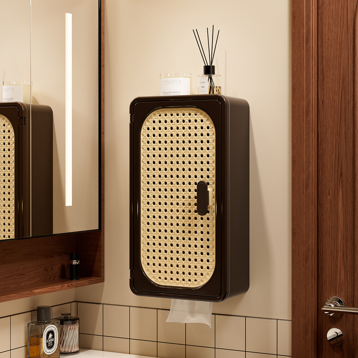 Retro-style splash-proof tissue box 4 01