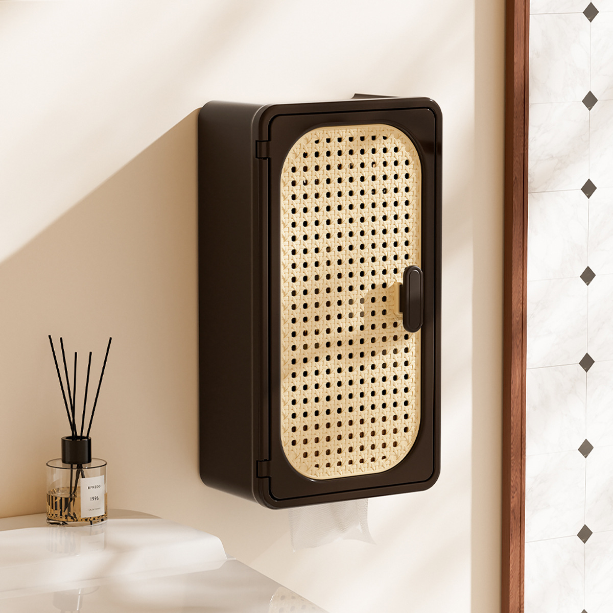 Retro-style splash-proof tissue box 4