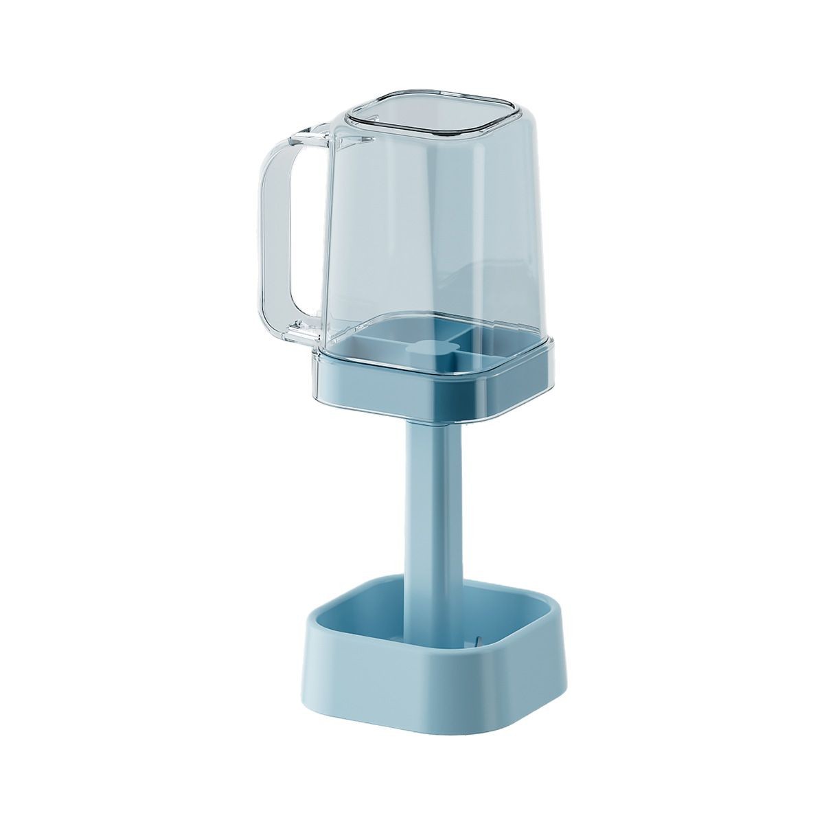 Couple's bathroom toothpaste and toothbrush holder 24 01