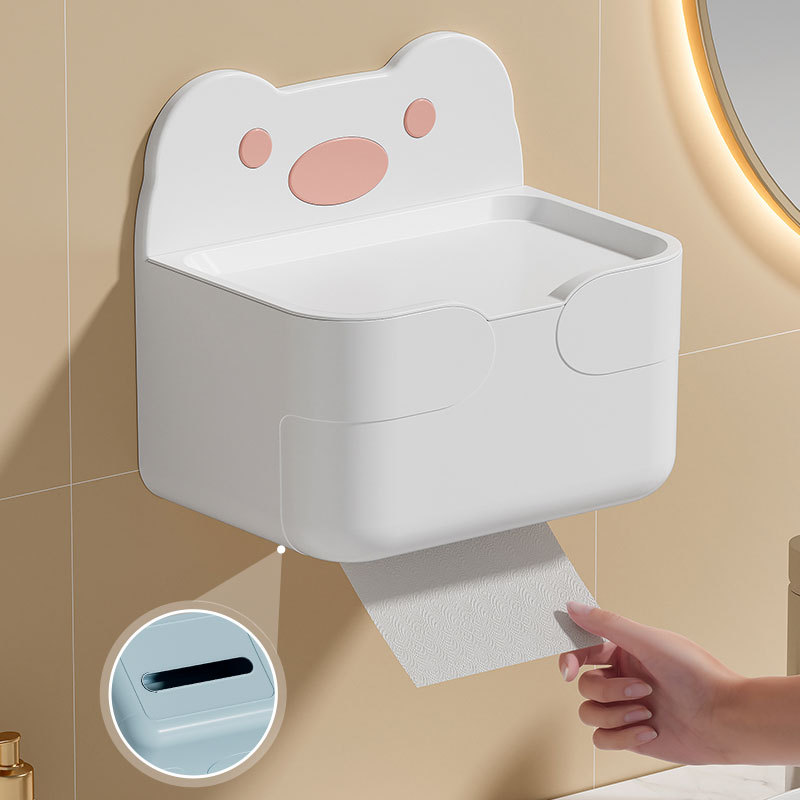 Cartoon pull-out mask storage box 56 02