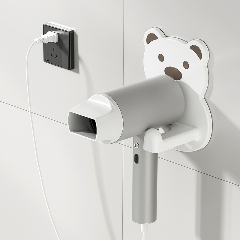 Creative Cartoon Hair Dryer Holder for Bathroom 47 01