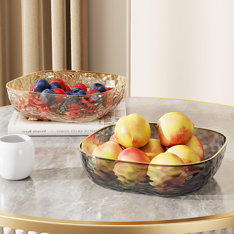 High-quality transparent candy plate for living room 45