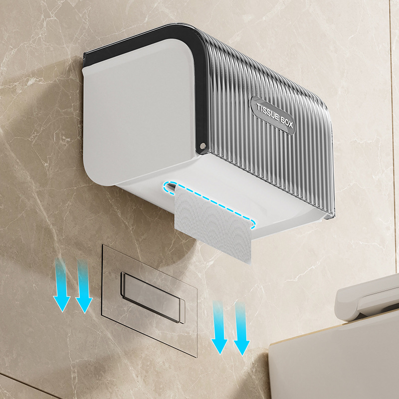 Wall-mounted waterproof toilet paper dispenser 57